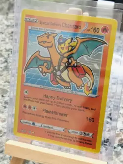 GENERATION ONE Special Delivery Charizard Holo Pokemon After Skool Hobby Fan Art - Image 1