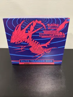 Pokemon TCG - Sword & Shield Darkness Ablaze Elite Trainer Box ETB - SEALED - - Image 1