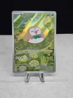 2026 Pokemon Perfect Order ROWLET 090/088 Illustration Rare - Image 1