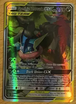Greninja & Zoroark GX Tag Team - Pokemon Unbroken Bonds (201/214) NM - Image 1