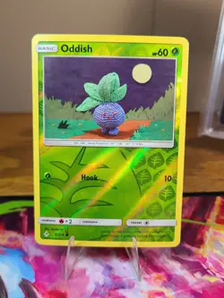 Pokemon Oddish 6/214 - Unbroken Bonds - Reverse Holo English - Image 1