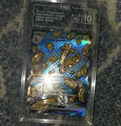 Pokemon Gholdengo EX 220/187 Terastal Fest Special Art Rare TAG 10 Holo 260 HP - Image 1