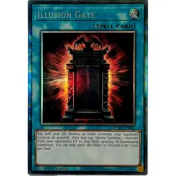 Yu-Gi-Oh! MZMU-EN023 - Illusion Gate - 1st edition - Collectors Rare - Image 1