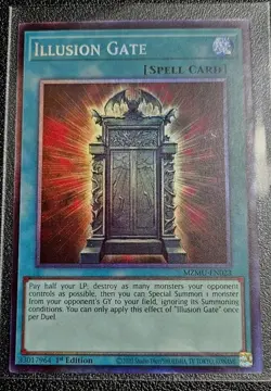 Yu-Gi-Oh! MZMU-EN023 - Illusion Gate - 1st edition - Collectors Rare - Image 2