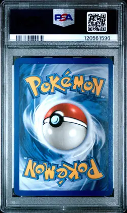 2007 POKEMON DIAMOND & PEARL MYSTERIOUS TREASURES #7 CELEBI-HOLO PSA 7 - Image 2