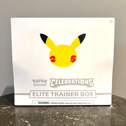 Pokemon TCG: 25th Anniversary Celebrations Elite Trainer Box NEW FACTORY SEALED 820650809439 - Image 1