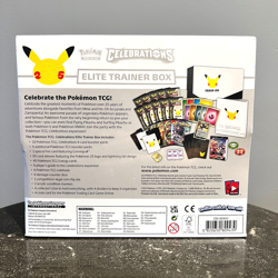 Pokemon TCG: 25th Anniversary Celebrations Elite Trainer Box NEW FACTORY SEALED 820650809439 - Image 3