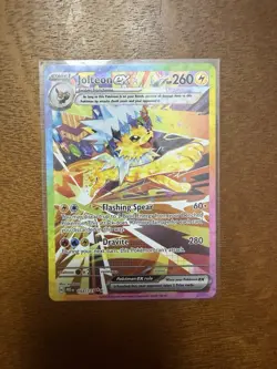 Pokemon Jolteon ex 153/131 Prismatic Evolutions Special Illustration Rare MINT!! - Image 1