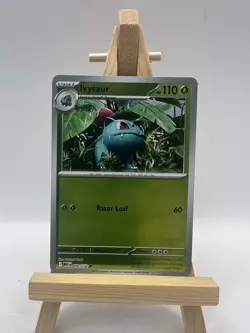 Ivysaur 002/132 Reverse Holo Common ME01: Mega Evolution Pokemon NM - Image 1