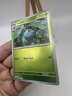 Ivysaur 002/132 Reverse Holo Common ME01: Mega Evolution Pokemon NM - Image 3