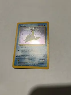 Pokemon Lapras 10/62 Holo Fossil 1999 LP - Image 2