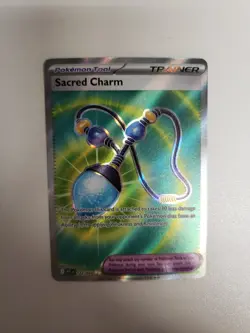 Sacred Charm 122/94 Full Art Pokemon TCG Phantasmal Flames - NM - Image 1