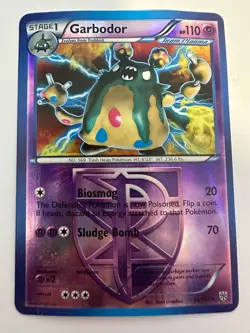 Pokemon TCG Reverse Holo Rare Garbodor Plasma Storm 66/135 - Image 1