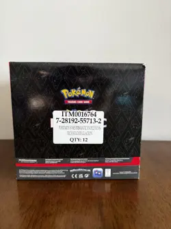 Pokemon Prismatic Evolutions Glaceon Tech Sticker Collection (x12) Full Display - Image 2