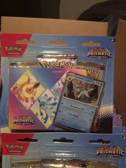 Pokemon TCG Prismatic Evolutions Tech Sticker Collection (Lot Of 31)(91 Packs!) - Image 2