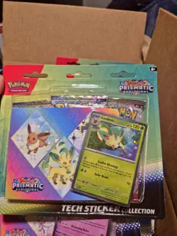 Pokemon TCG Prismatic Evolutions Tech Sticker Collection (Lot Of 31)(91 Packs!) - Image 4