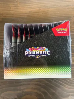 Pokemon Prismatic Evolutions Tech Sticker Collection Sealed 12-Blister Case - Image 5