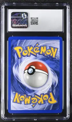 Pokemon Gym Challenge #2 Blaine's Charizard Error Fighting Symbol CGC 9.5 Swirl - Image 2