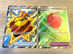 Pokemon Fighting Gong & Air Balloon 166+168/132 Mega Evolution PSA 10 Potential - Image 1