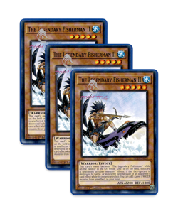 Yugioh! The Legendary Fisherman II LED9-EN024 (Common) 1st Ed 3x - Image 1