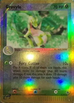 Grovyle - 31/97 - Reverse Holo - Ex Dragon HP - Image 1