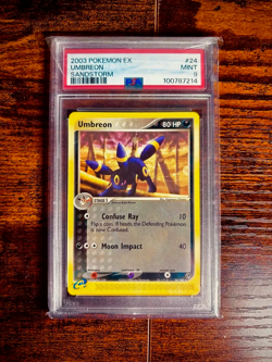 Umbreon PSA 9 2003 Pokemon EX Sandstorm 24/100 - Image 2
