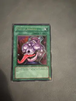 POT OF AVARICE YUGIOH ELEMENTAL ENERGY EEN-EN037 1st Edition ULTIMATE LP - Image 1