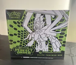 Pokemon TCG - Perfect Order - Pokemon Center ETB Elite Trainer Box - SLIGHT MARK - Image 1