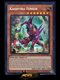 Yugioh - Kashtira Fenrir - Prismatic Secret Rare MP23-EN163 NM-MNT - Image 1