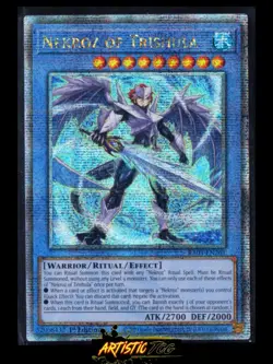 Yugioh - Nekroz of Trishula - RA03-EN261 - Quarter Century Secret Rare NM-MNT - Image 1
