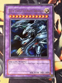 Yugioh: Blue-EYes Ultimate Dragon - JMP-EN005 - Ultra Rare - Limited Edition NM - Image 1