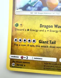 Dragonite 96/149 Holo Rare Sun & Moon Pokemon TCG Holo NM - Image 4