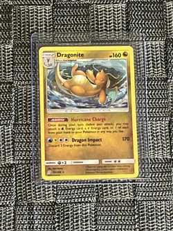 *CRACKED ICE HOLO* Dragonite 151/236 Rare Unified Minds Pokemon TCG - Image 2