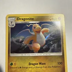 Pokemon TCG Dragonite 96/149 Holo Rare Sun & Moon Pokemon Mint - Image 3