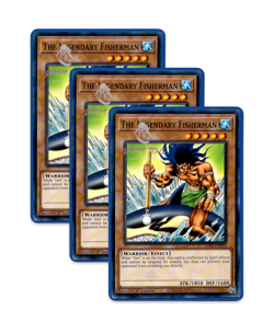 Yugioh! The Legendary Fisherman LED9-EN023 (Common) 1st Ed 3x - Image 1