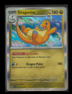 Dragonite 149/165 NM Scarlet & Violet 151 Holo Rare Pokemon TCG - Image 1