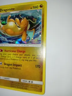 Pokemon TCG Dragonite 151/236 Cracked Ice Holo Rare Card - Image 3