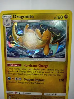Pokemon TCG Dragonite 151/236 Cracked Ice Holo Rare Card - Image 4