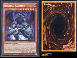 YuGiOh - Bystial Saronir MP23-EN158 1st Edition Prismatic Secret Rare NM-MNT - Image 2