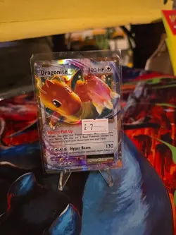 Pokemon TCG Dragonite-EX Evolutions Holo Rare Card 72/108 - Image 1