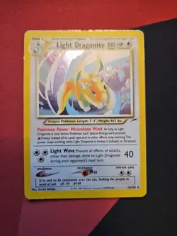 Pokemon TCG Light Dragonite - Neo Destiny 14/105 Holo Unlimited - Holo Rare - Image 1
