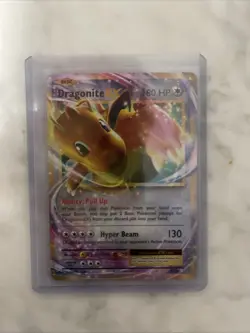 Pokemon TCG Dragonite-EX Evolutions Holo Rare Card 72/108 - Image 1