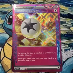 Enriching Energy 191/191 Surging Sparks Ace Spec Holo Rare Pokemon Card - Image 1