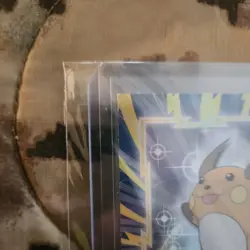 Vintage 1999 Pokemon RAICHU HOLO Topps Chrome TV Animation Card 26 - Image 3