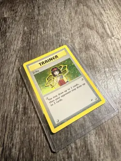 Pokemon Gym Heroes 16/132 Holo Rare Trainer Unlimited English Erika Card - Image 2