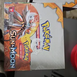 (Fake) Pokemon Trading Card Game Sun & Moon Booster box - Image 1