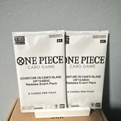 Bandai Namco One Piece Card Game OP15-EB04 pre-release 2 Packs English - Image 1