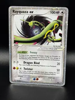 Pokemon Rayquaza EX 039 Promo Card 2006 MP/HP EX Collector Tin - Image 4