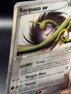 Pokemon Rayquaza EX 039 Promo Card 2006 MP/HP EX Collector Tin - Image 5