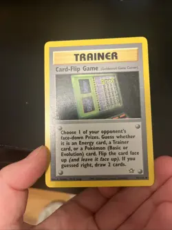 Card-Flip Game 92/111 VLP Neo Genesis - Image 3